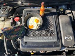 Mazda fried eggs