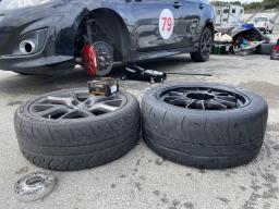 Street versus track tires and wheels