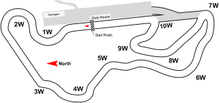 Thunderhill (West) track map