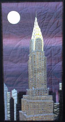 Chrysler Building quilt